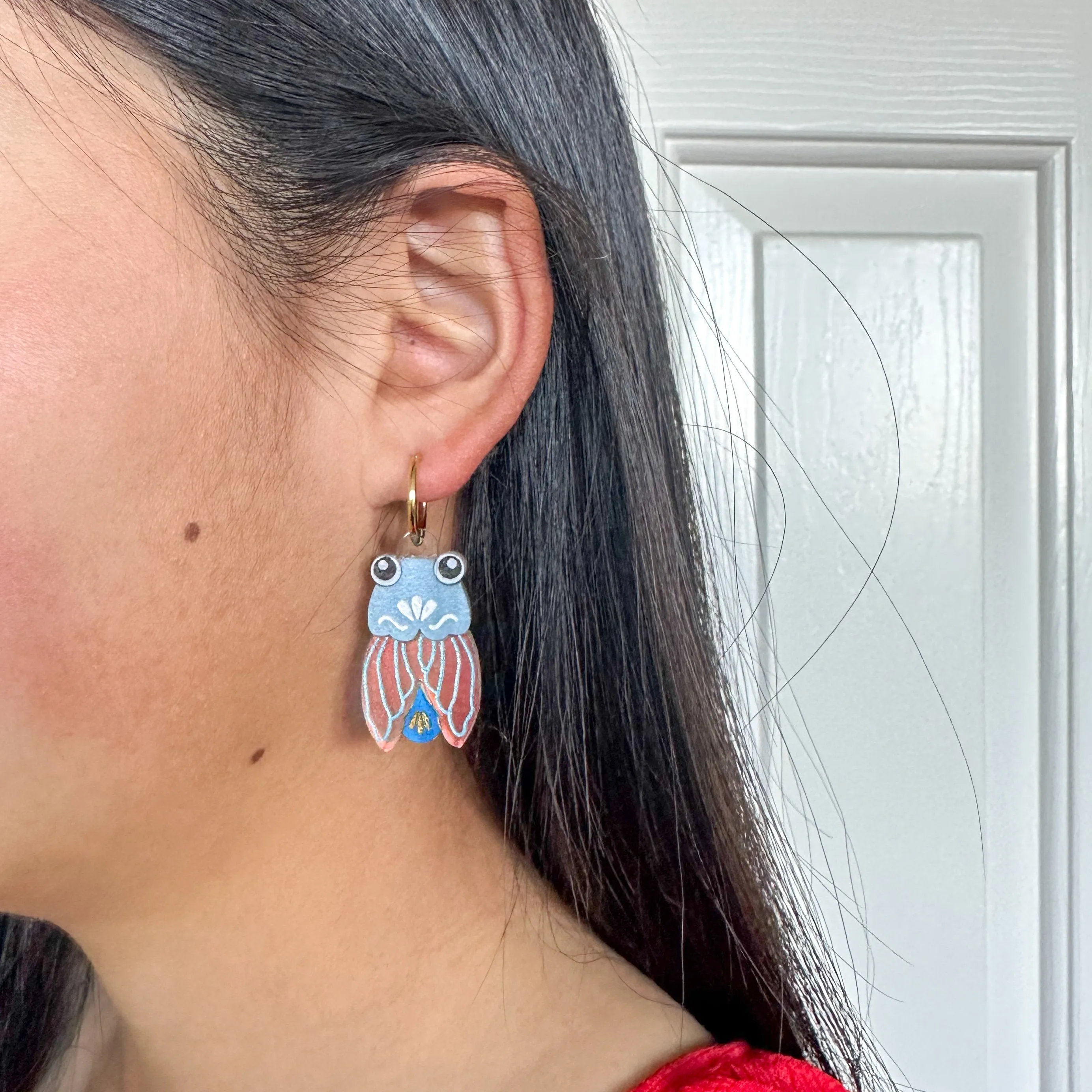 Lucky Cicada Earrings