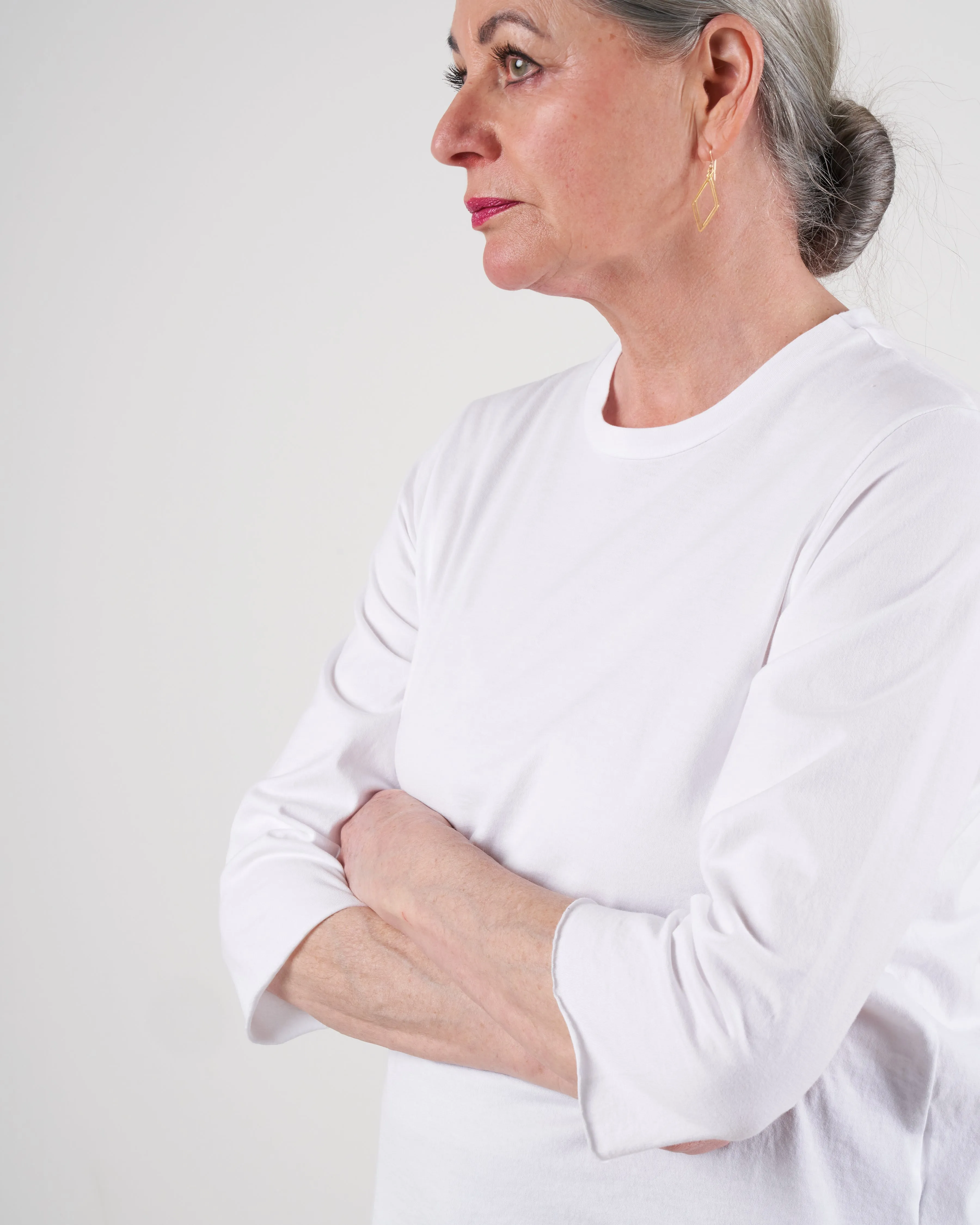maglia emilio top - white