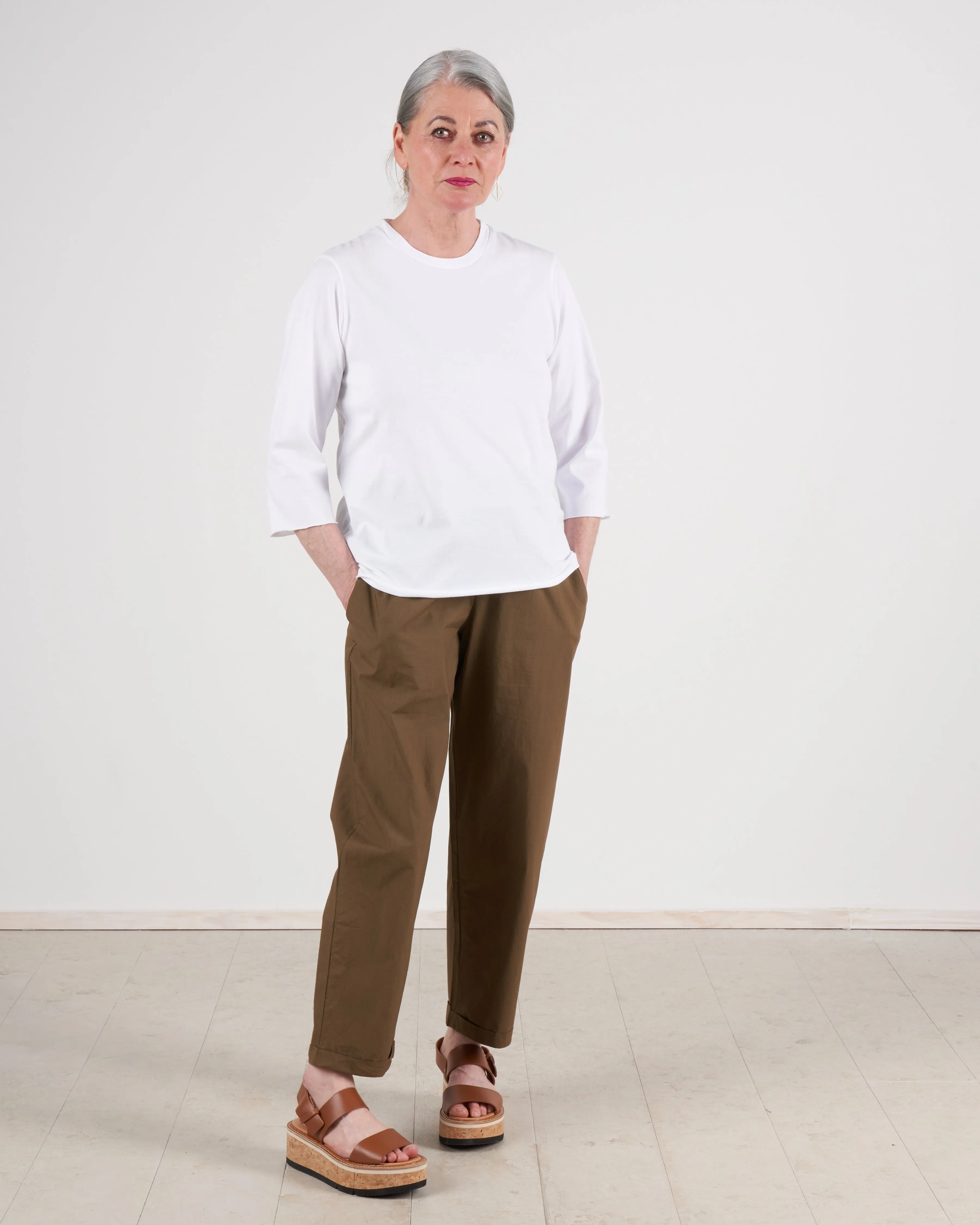 maglia emilio top - white