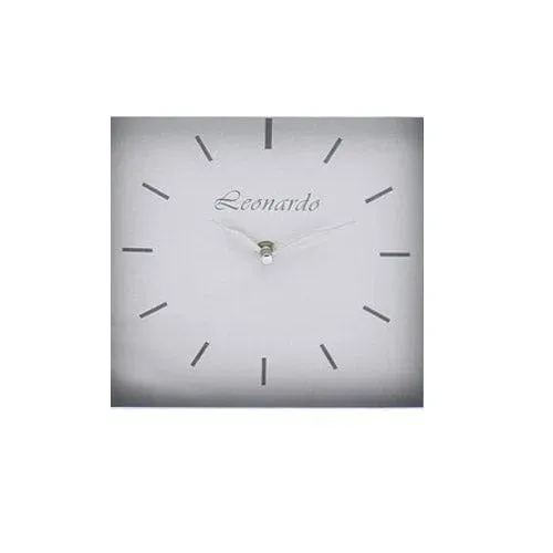 Mantle Clock 40cm Mirror Crystal Mirrored Glass Mantel Piece Desk Table