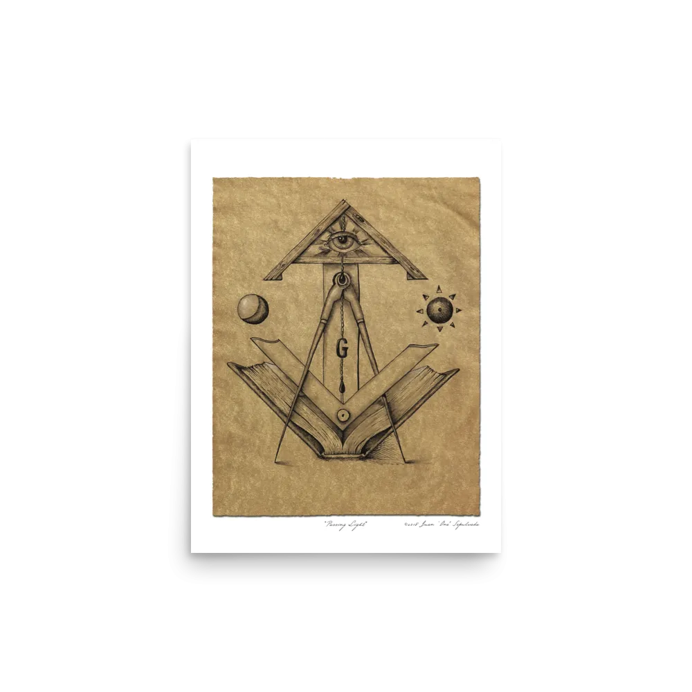 Masonic Light | Passing Light | Fellowcraft Art