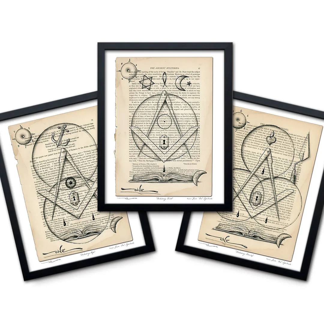 Masonic Virtues Collection | Set of 3