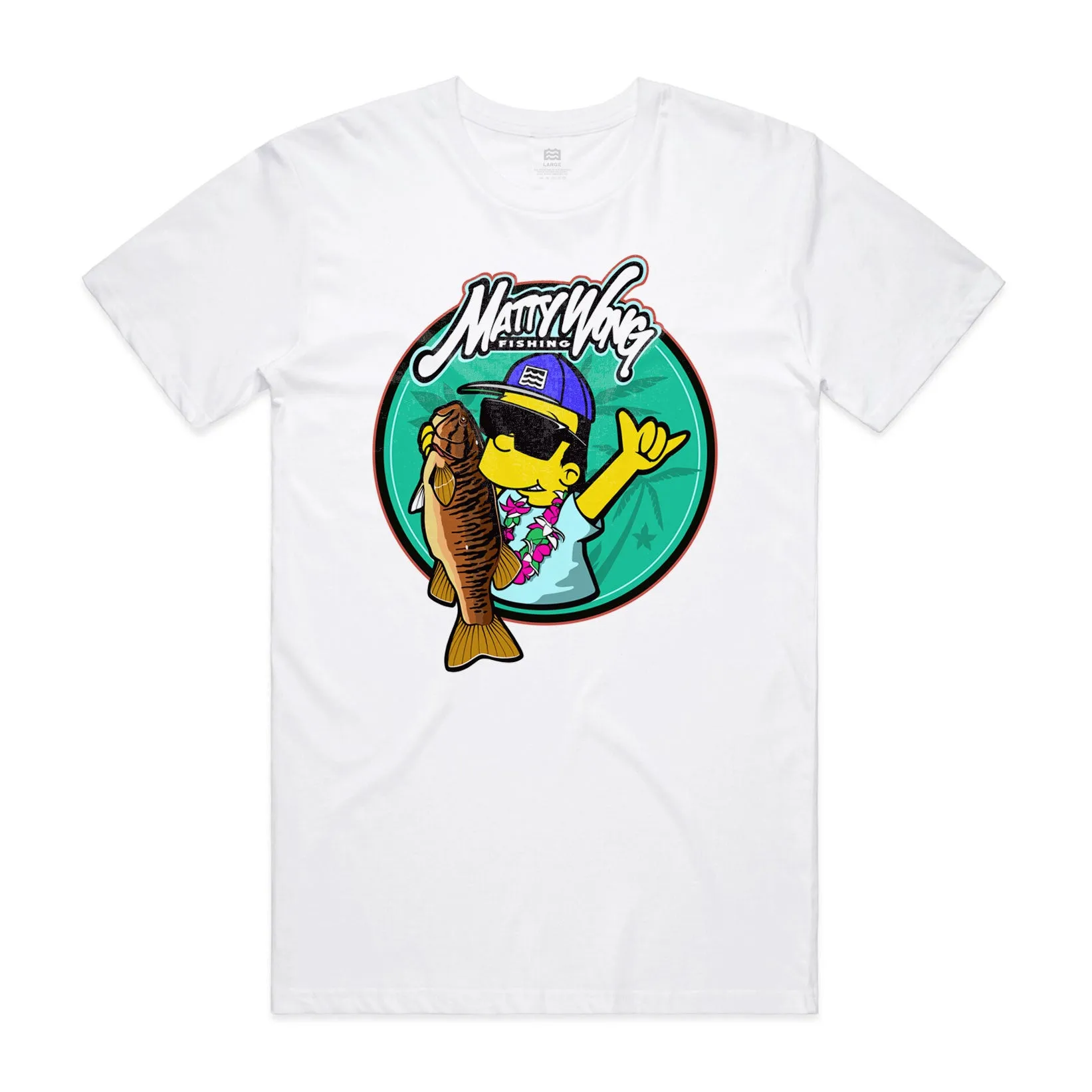 MATTY LEI TEE (WHITE)