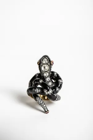 MAXFIELD PRIVATE COLLECTION | DIAMOND SNAKE RING