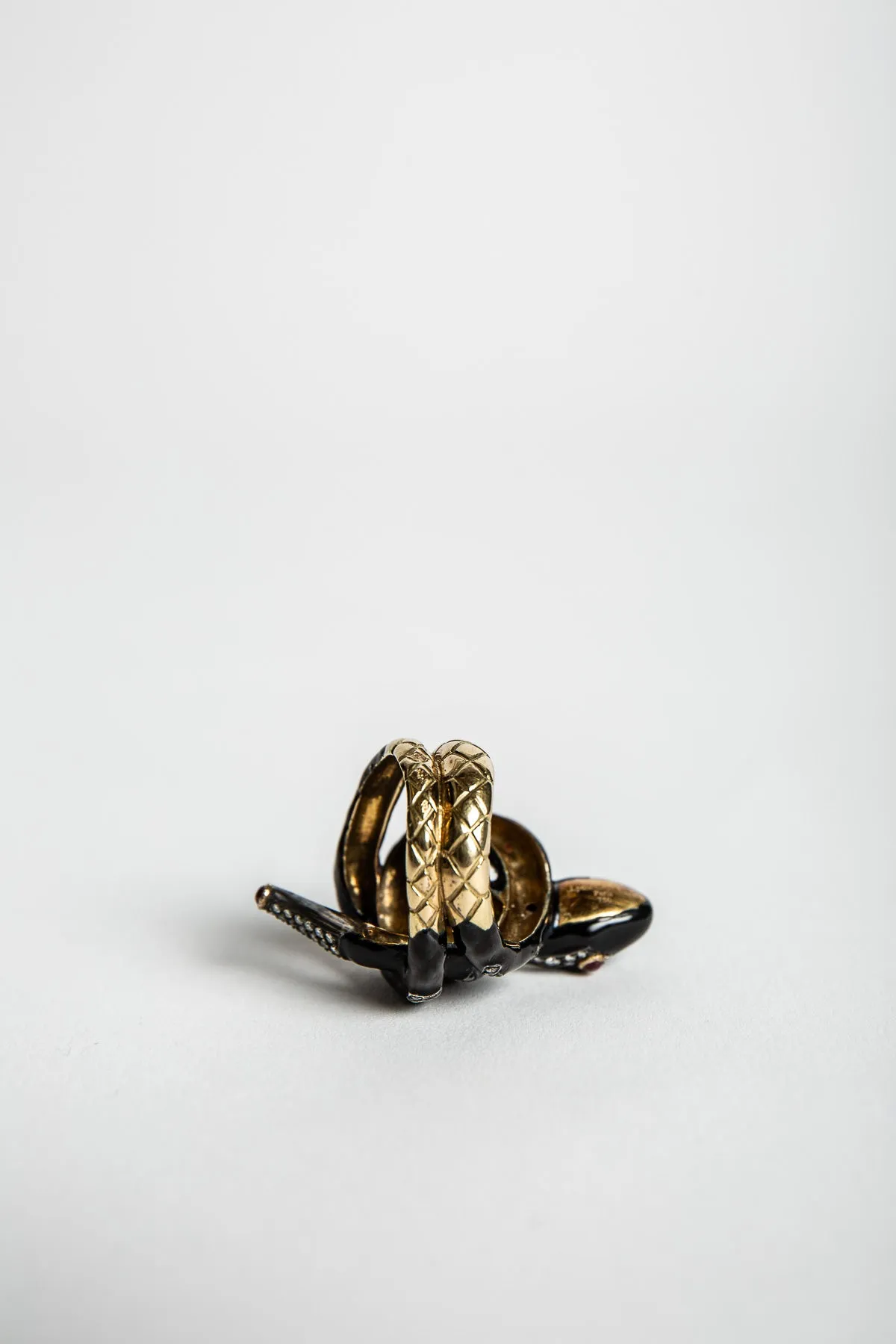 MAXFIELD PRIVATE COLLECTION | DIAMOND SNAKE RING