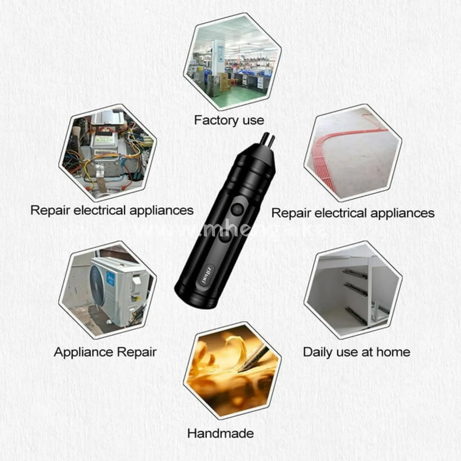 Mini Cordless Electric Screwdriver Portable Power Tools Set Rechargeable Multifunctional Electric Screwdriver
