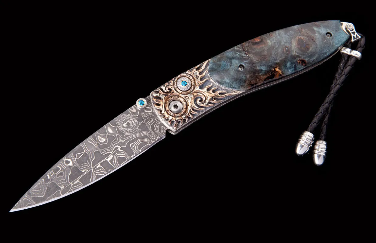 Monarch Blue Flame Pocket Knife