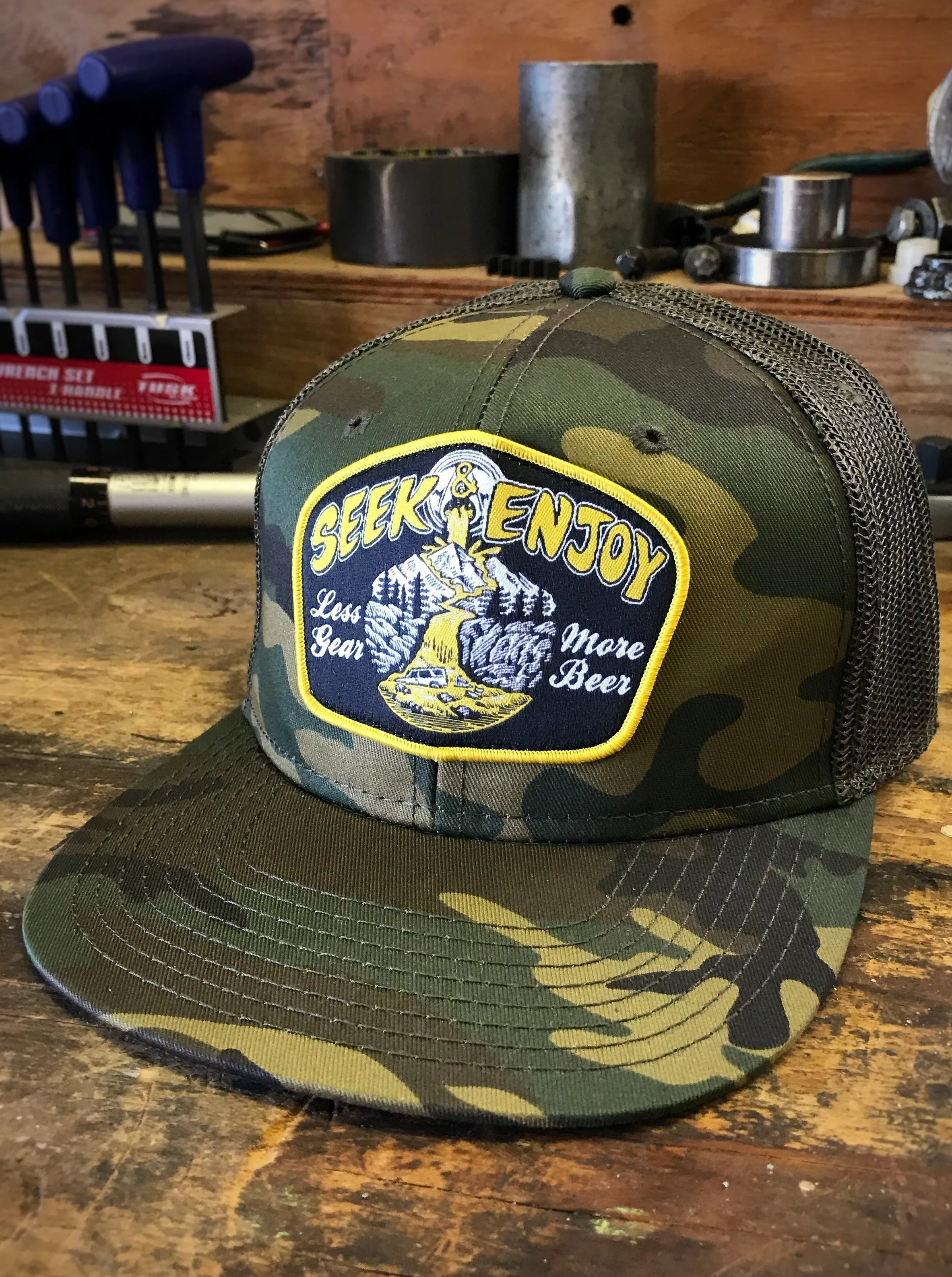 MORE BEER MESH BACK | CAMO