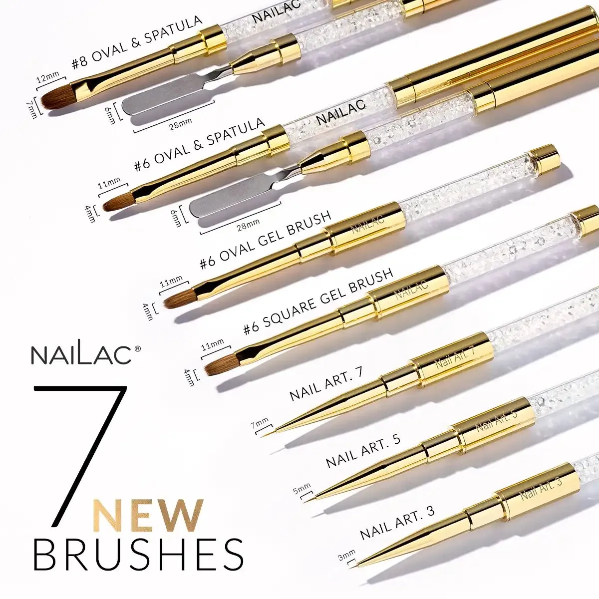 NaiLac Nail Art Brush 3