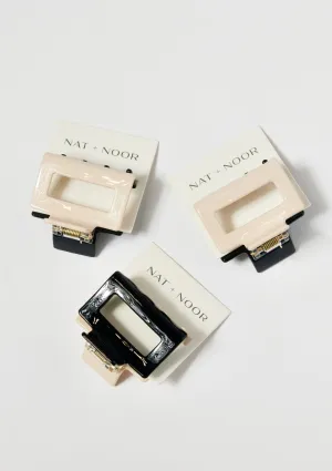 Nat   Noor - Two Tone Hair Claw Clip
