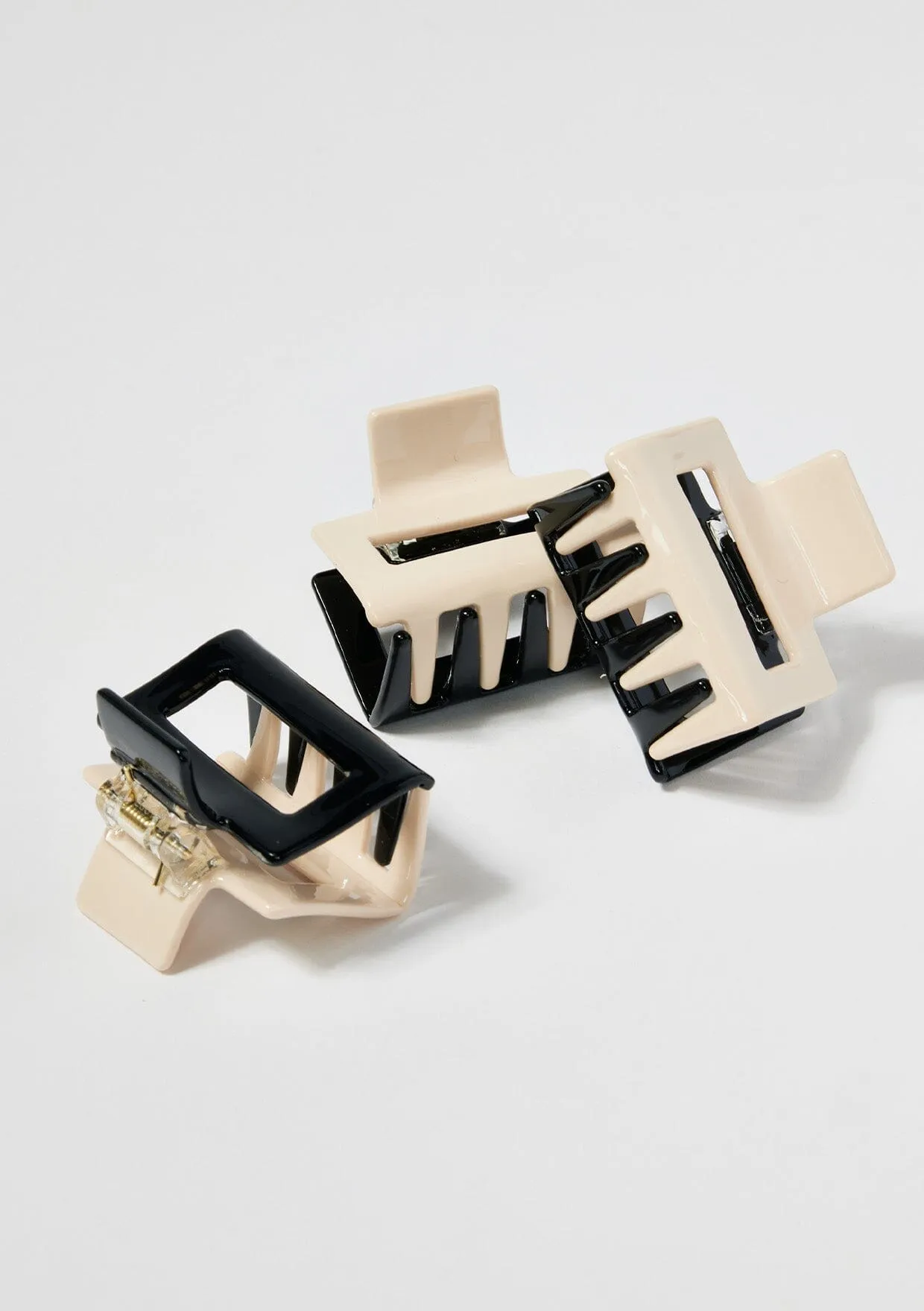 Nat   Noor - Two Tone Hair Claw Clip