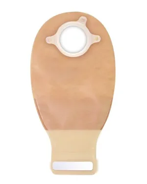 Natura® Two-Piece Drainable Pouch, Flange 1-1/2" (38mm), Opaque 12" (30.5cm), InvisiClose® - Box of 10