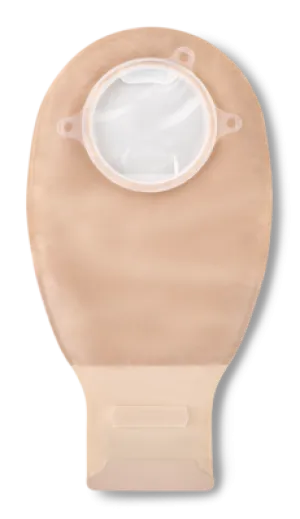 Natura® Two-Piece Drainable Pouch, Flange 1-3/4" (45mm), Opaque 12" (30.5cm), InvisiClose® - Box of 10