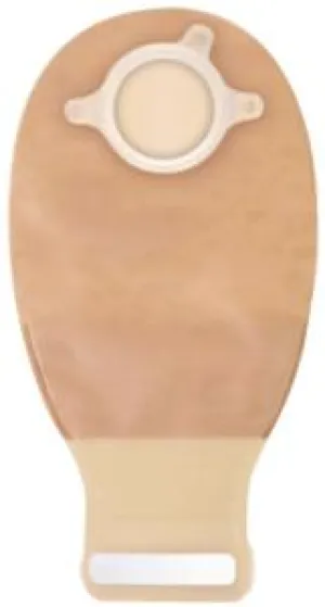Natura® Two-Piece Drainable Pouch, Flange 2-3/4" (70mm), Opaque 12" (30.5cm), InvisiClose® - Box of 10