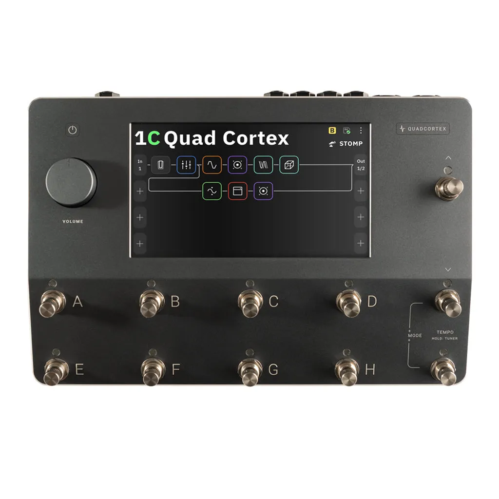 Neural DSP Quad Cortex Quad-Core Digital Effects Modeler/Profiling Floorboard