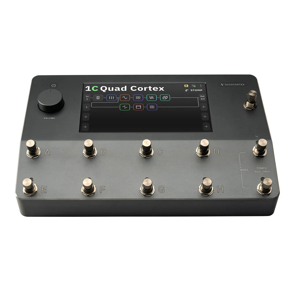 Neural DSP Quad Cortex Quad-Core Digital Effects Modeler/Profiling Floorboard