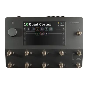 Neural DSP Quad Cortex Quad-Core Digital Effects Modeler/Profiling Floorboard