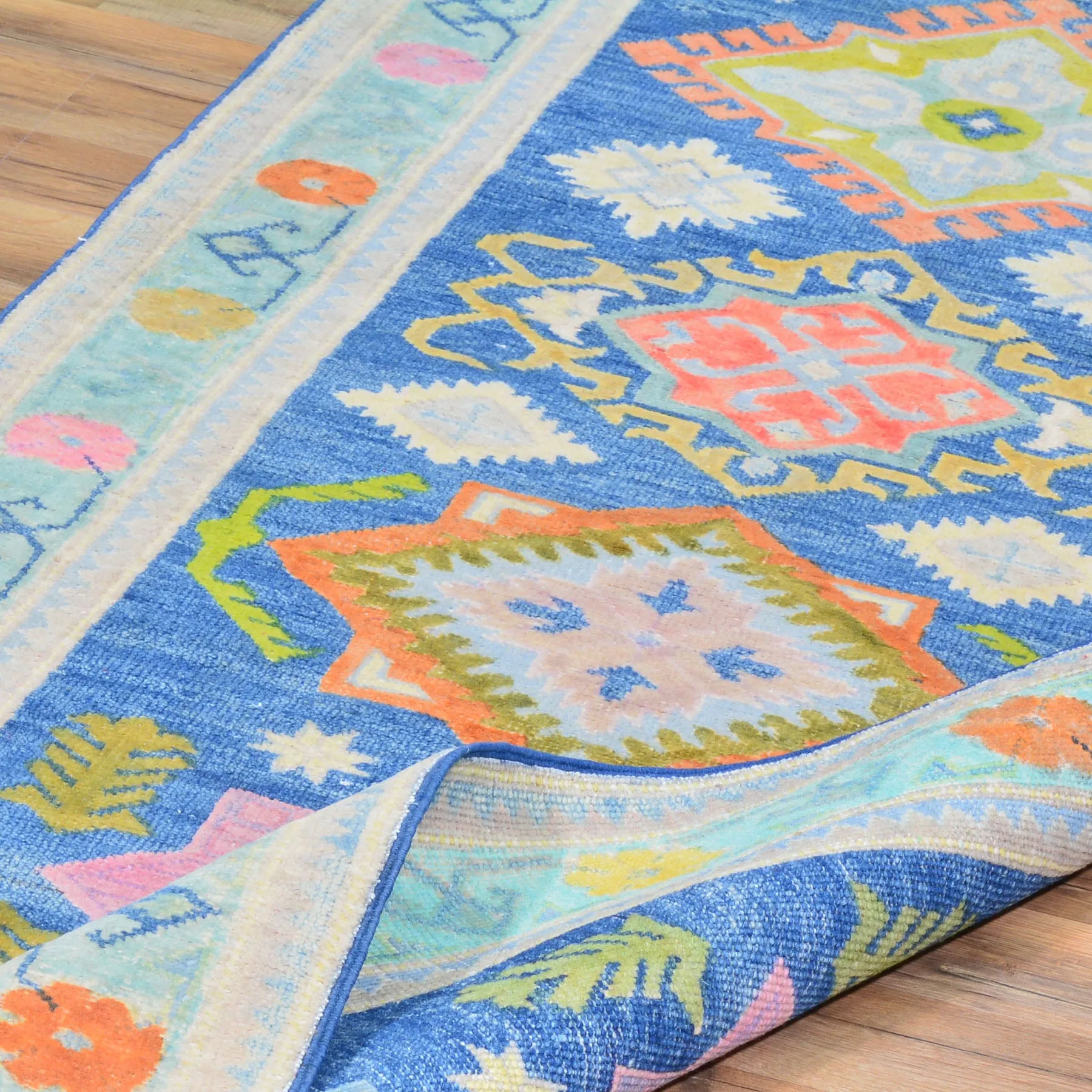 New Colorful Traditional Tribal Kazak Design Modern wool Rug (Size 2.6 X 9.5) Cwral-8289