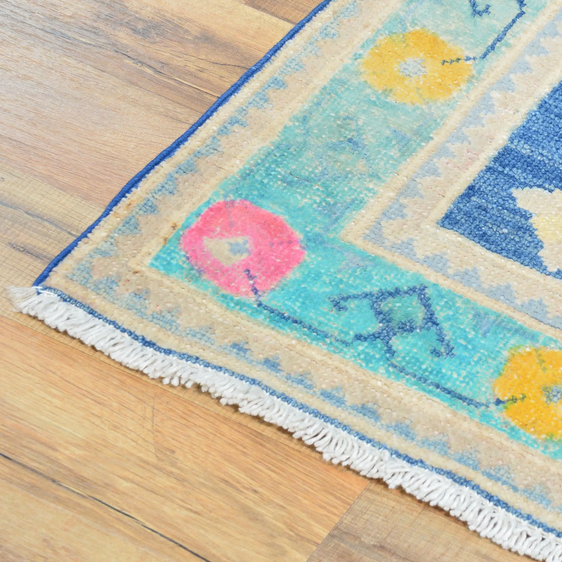 New Colorful Traditional Tribal Kazak Design Modern wool Rug (Size 2.6 X 9.5) Cwral-8289