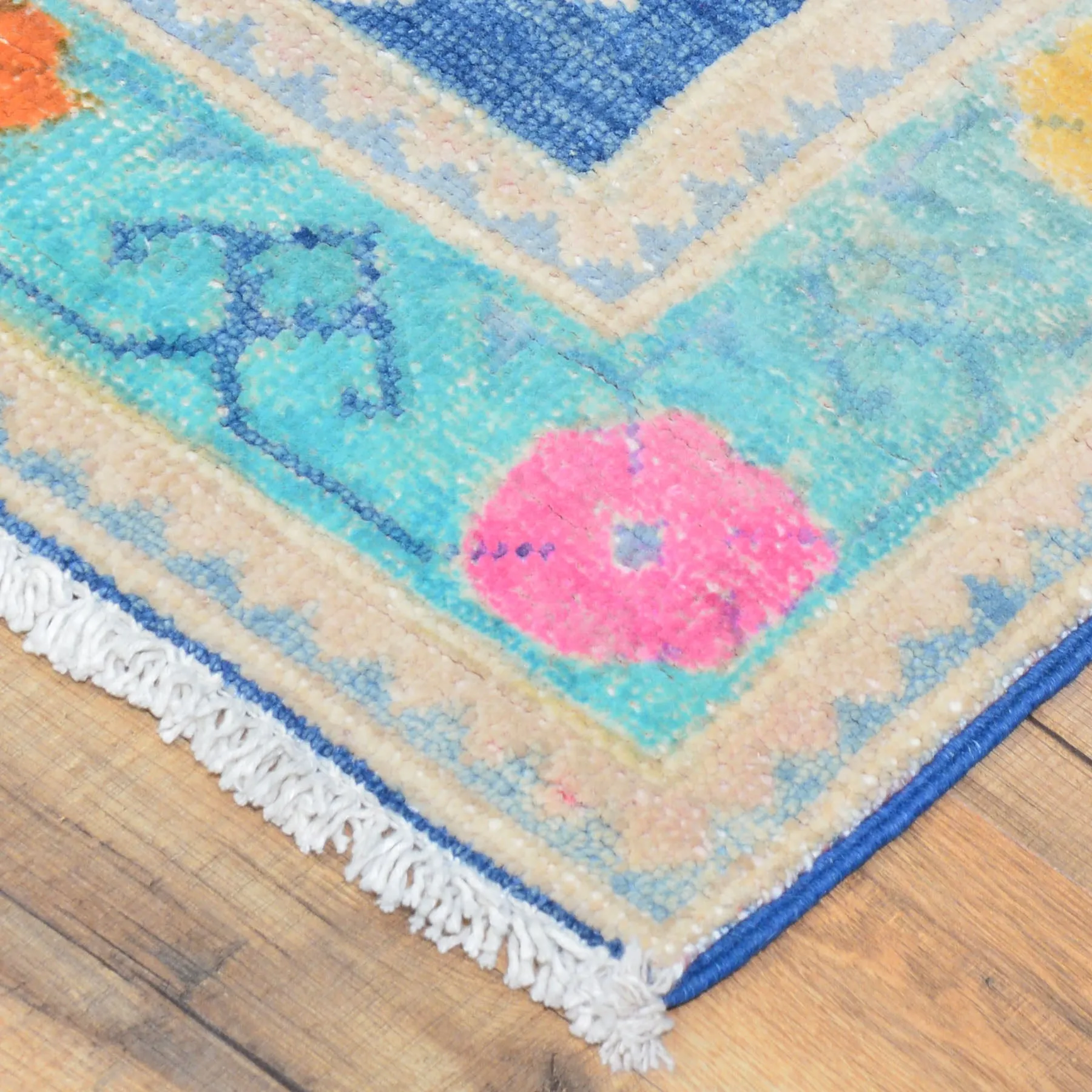 New Colorful Traditional Tribal Kazak Design Modern wool Rug (Size 2.6 X 9.5) Cwral-8289