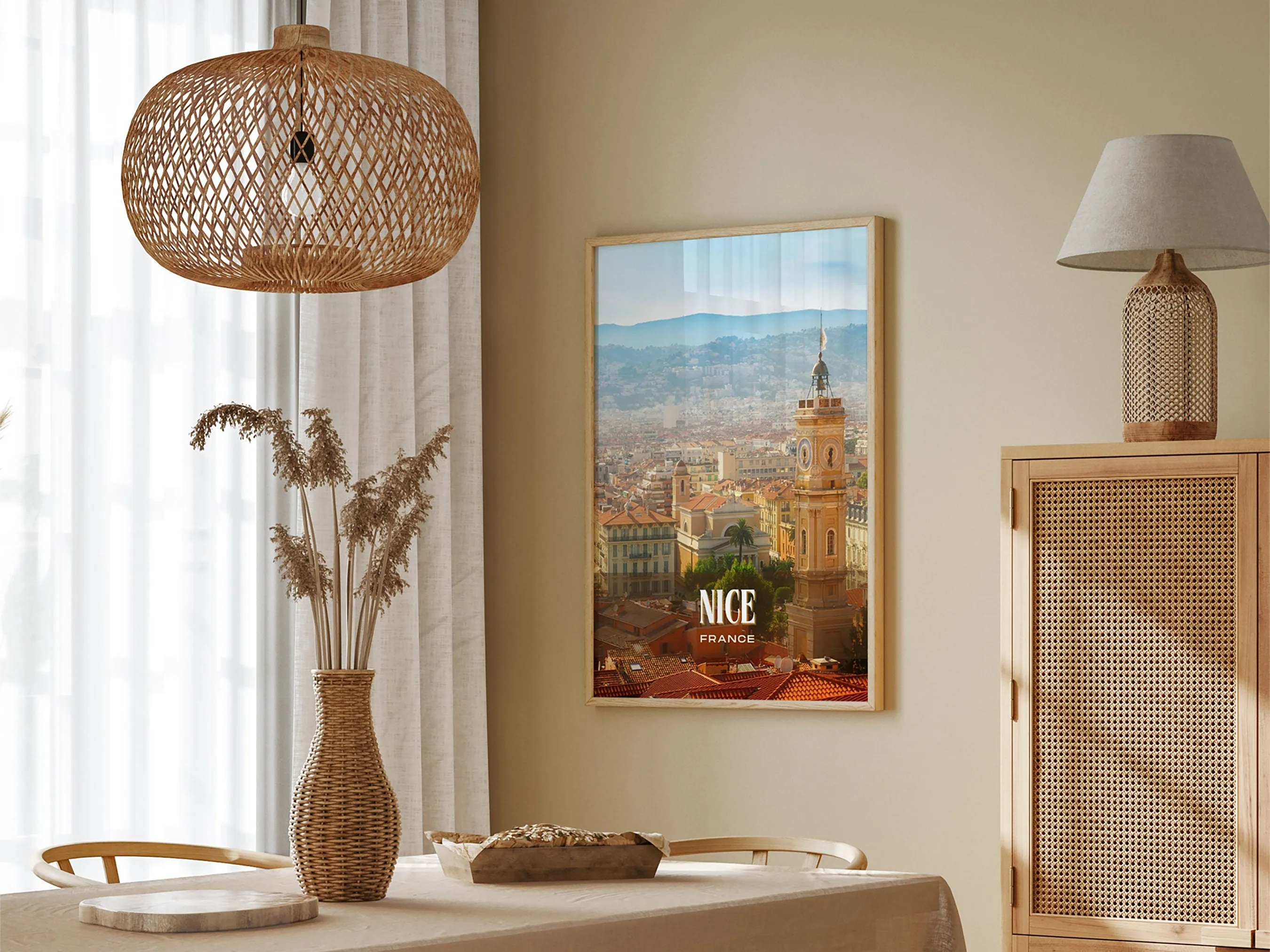 Nice Retro Wall Art, France
