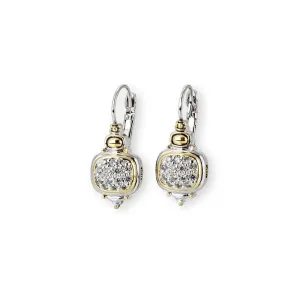 Nouveau Collection - Cubic Zirconia French Wire Earrings