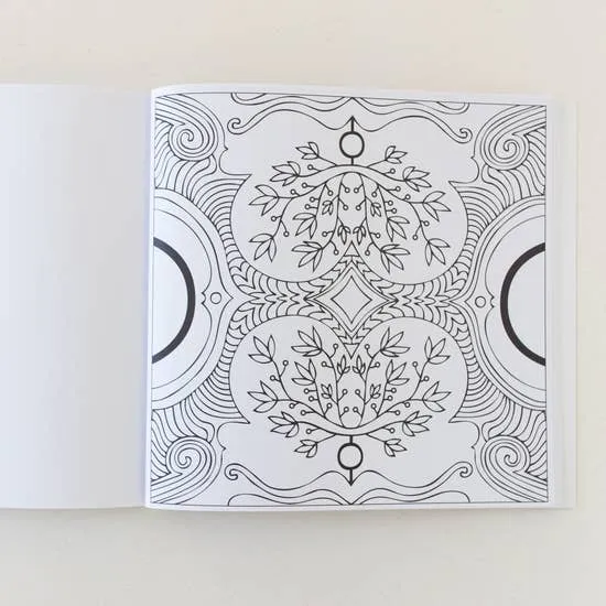 Nuveau: The Future of Patterns Adult Coloring Book