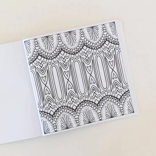 Nuveau: The Future of Patterns Adult Coloring Book