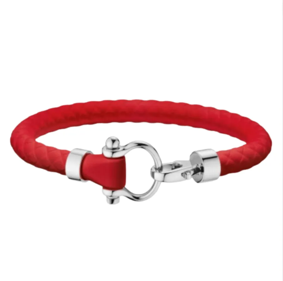 OMEGA AQUA SAILING RED BRACELET