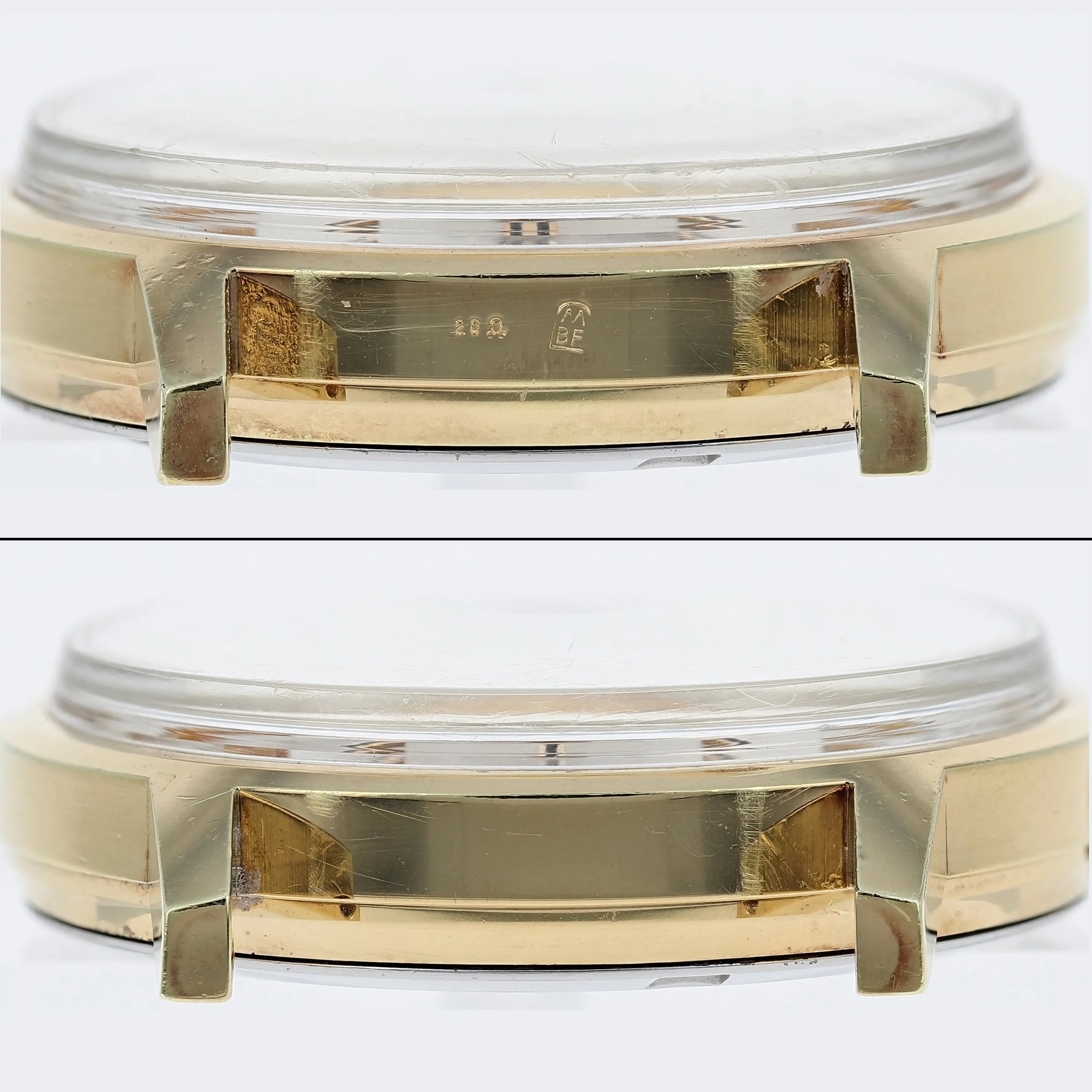 Omega Genève 136.0098 Papers Box Cal. 613 Manual 1974 Gold Plated 35 mm