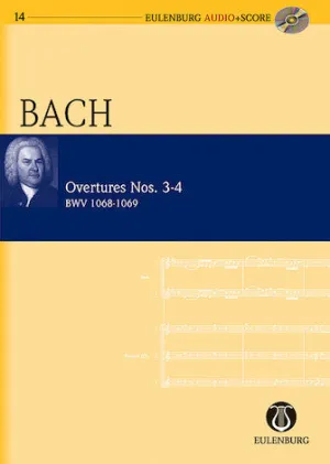Overtures Nos. 3-4 BWV 1068-1069 (Book/CD Pack)