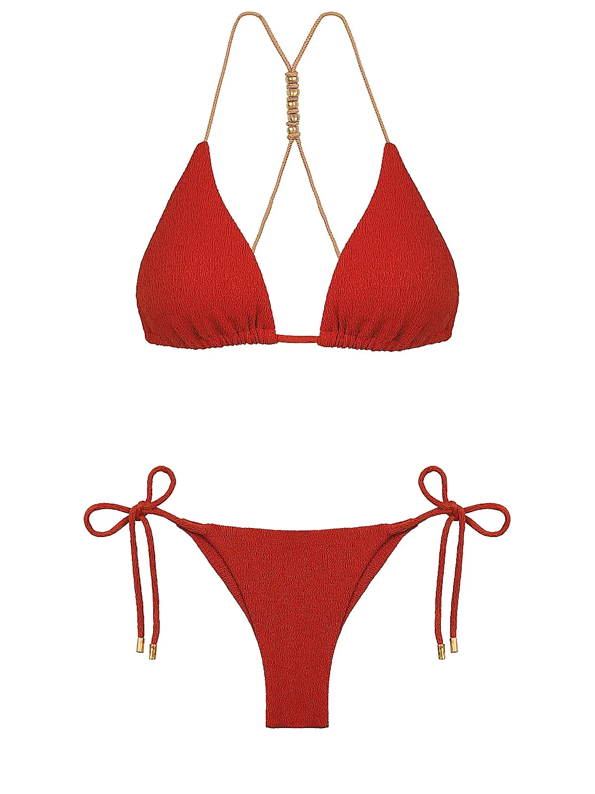 Paige T Back Tri-Tie Side Bikini