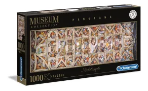 Panoramic: Michelangelo's Sistine Chapel - 1000pc