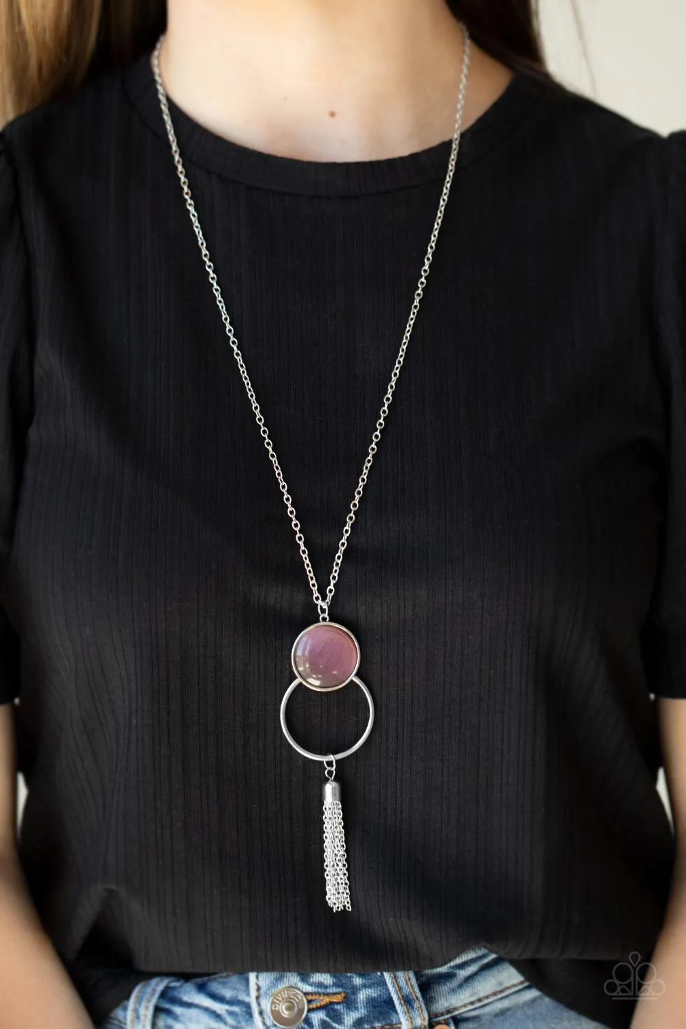 Paparazzi Nice To GLOW You Necklace Purple & Mystical Magic Bracelet Purple