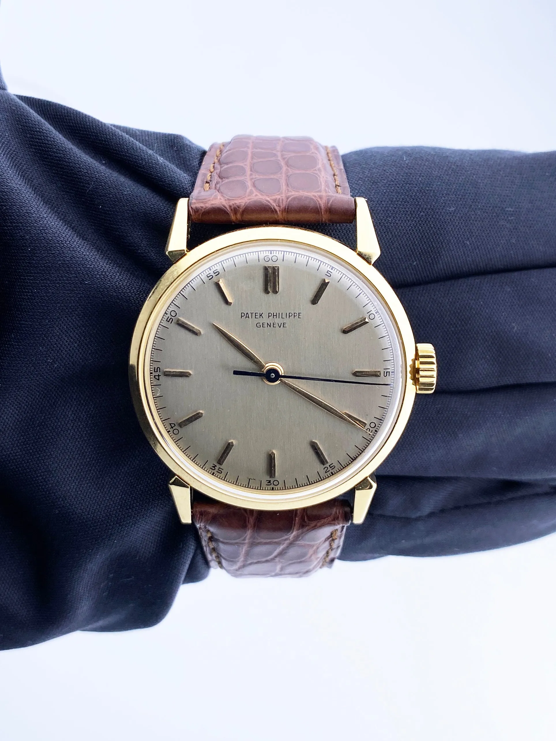 Patek Philippe 1578 Vintage 18K Yellow Gold Mens Watch