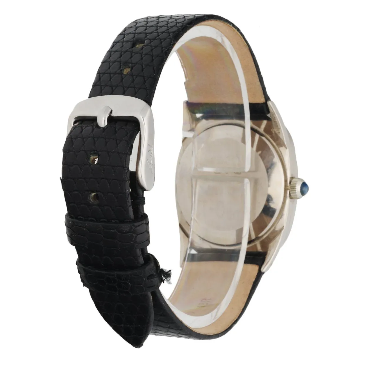 Patek Philippe Ellipse 3546 18k White Gold Vintage Men's Watch W/Paper