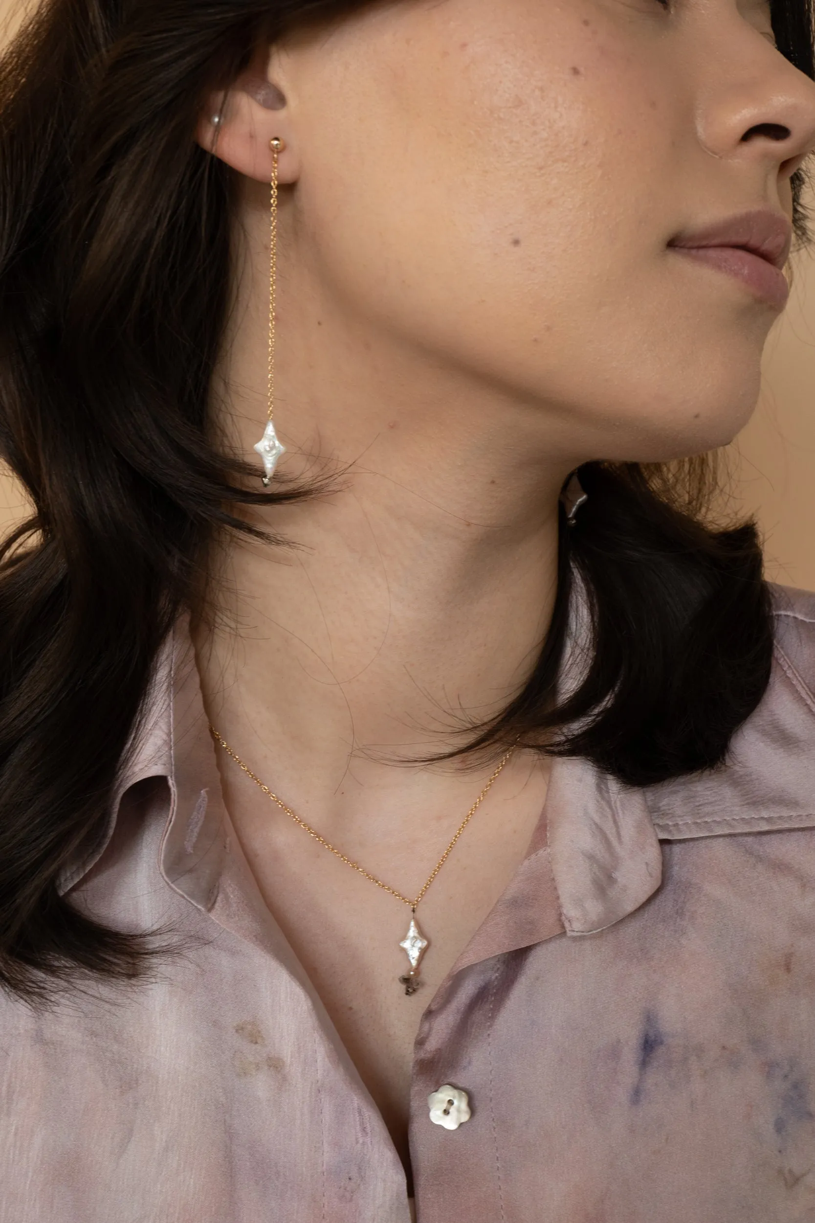 Pearl Drop Matching Set