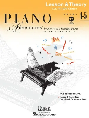 PIANO ADVENTURES ALL IN TWO 4-5 LESSON THEORY