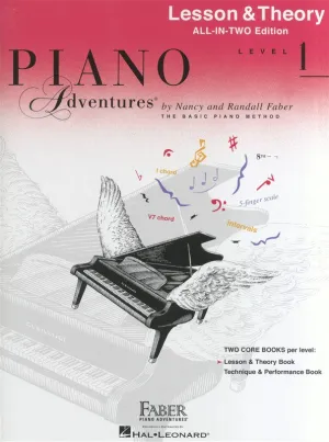 PIANO ADVENTURES ALL-IN-TWO LEVEL 1 LESSON/THEORY