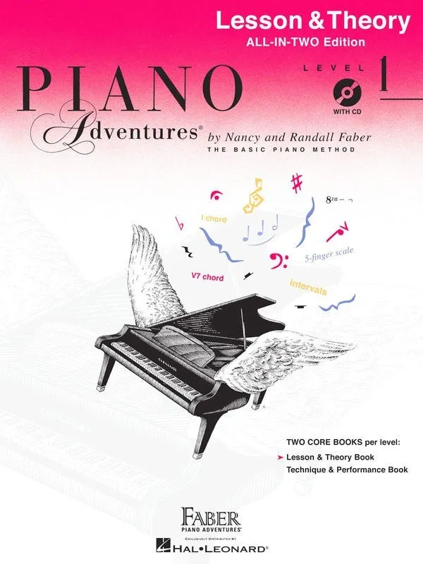 Piano Adventures All-In-Two Level 1