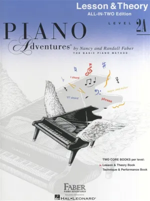PIANO ADVENTURES ALL-IN-TWO LEVEL 2A LESSON/THEORY