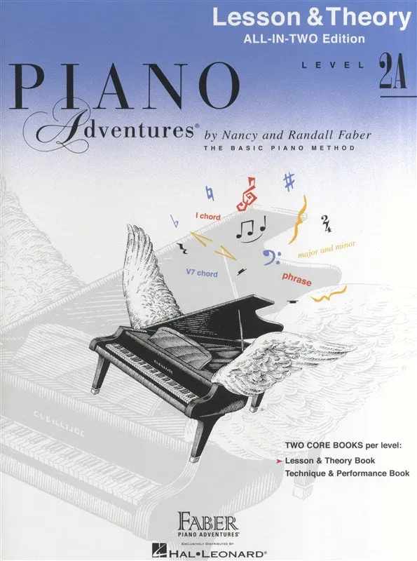 PIANO ADVENTURES ALL-IN-TWO LEVEL 2A LESSON/THEORY