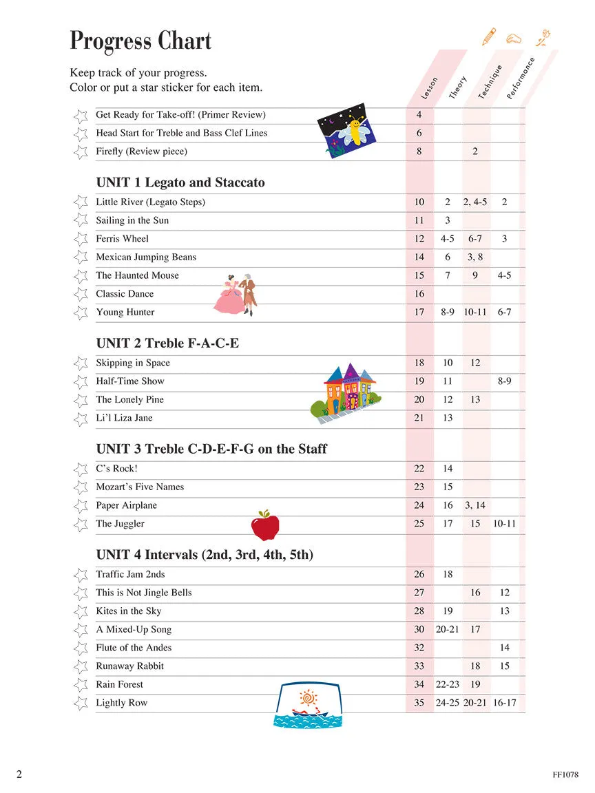 Piano Adventures Level 1 - Lesson Book