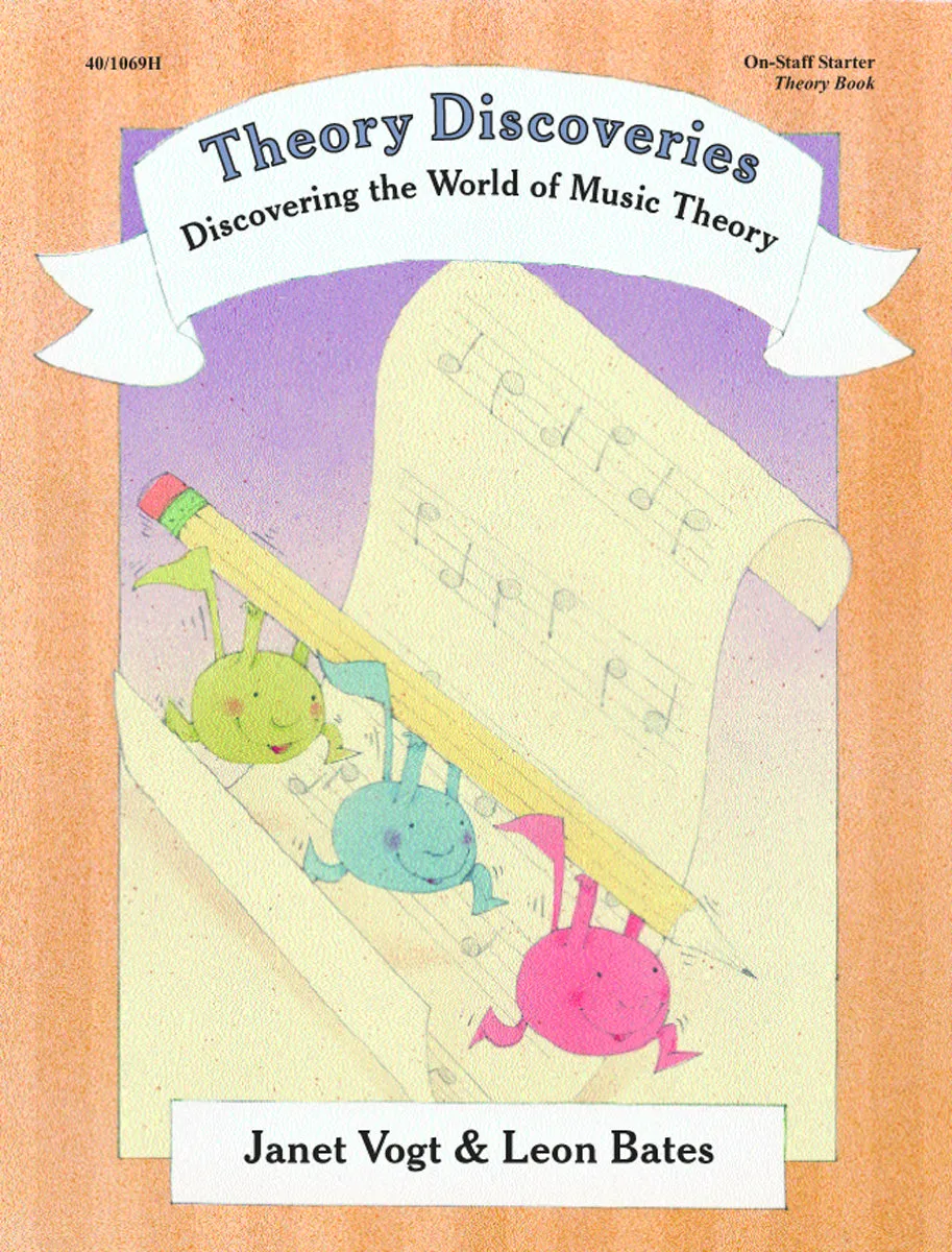 Piano Discoveries On-Staff Theory Book - On-Staff Starter