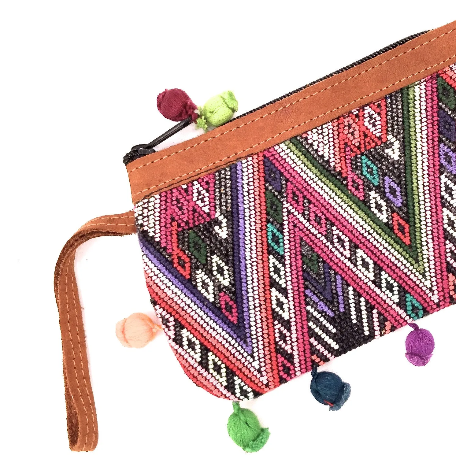 Pom-Pom Wristlet No.1501