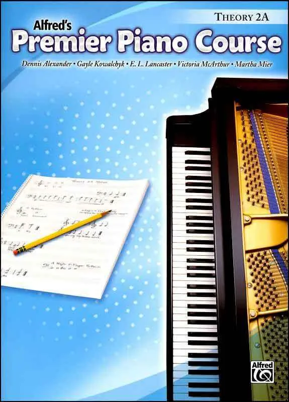 Premier Piano Course Theory 2A