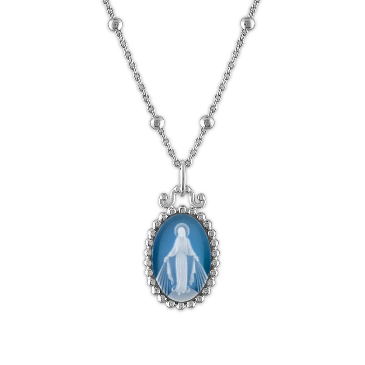 Princesa Miraculous Mary Medallion - Limited Edition Silver