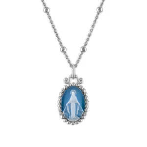 Princesa Miraculous Mary Medallion - Limited Edition Silver