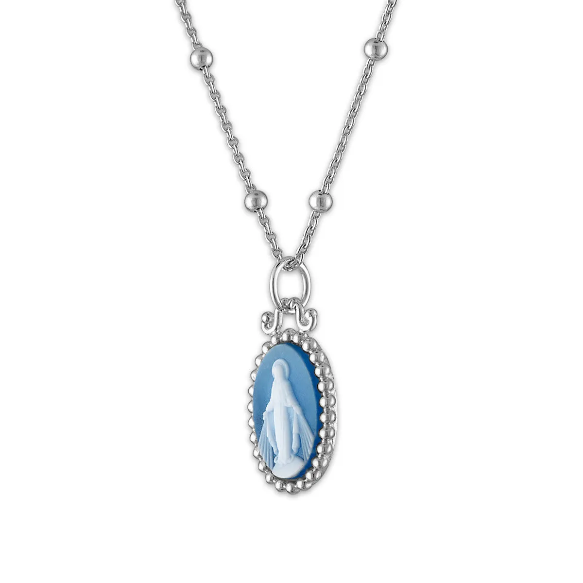 Princesa Miraculous Mary Medallion - Limited Edition Silver