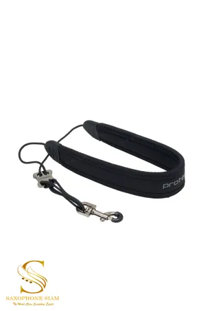 Protec Saxophone Neck Strap - Neoprene, Metal Snap Strong Cord Regular NC310M